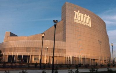 Zénith de Nantes, réalisation des habillages et plafonds acoustiques intérieurs